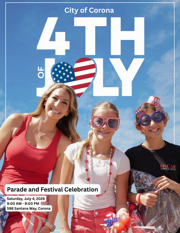 City of Corona July 4th Parade and Festival Celebration