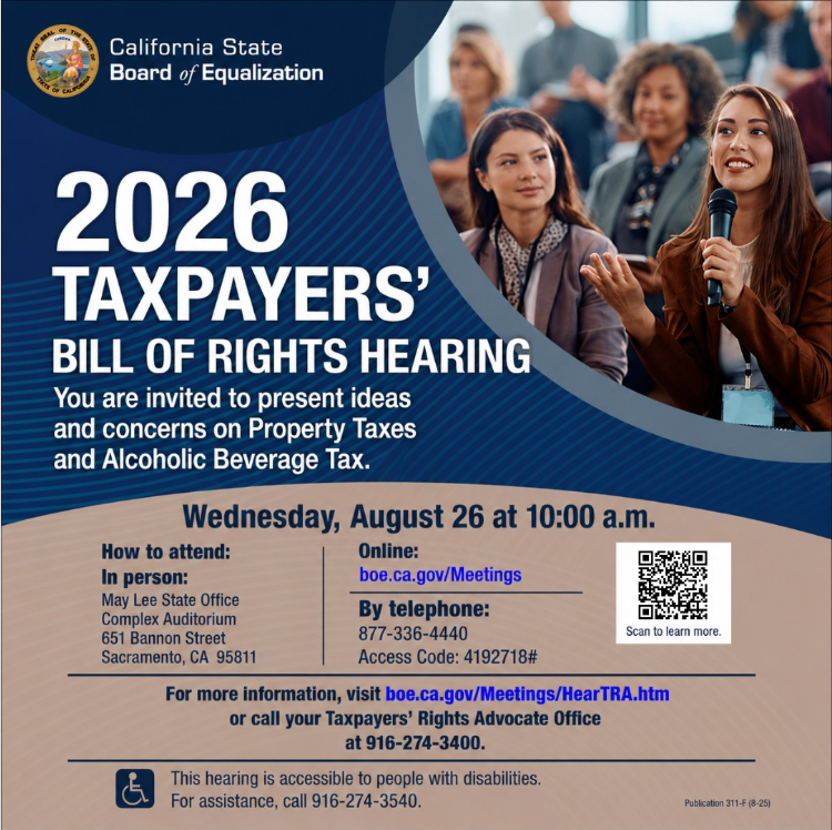 2026 Taxpayers Bill of Rights Hearing