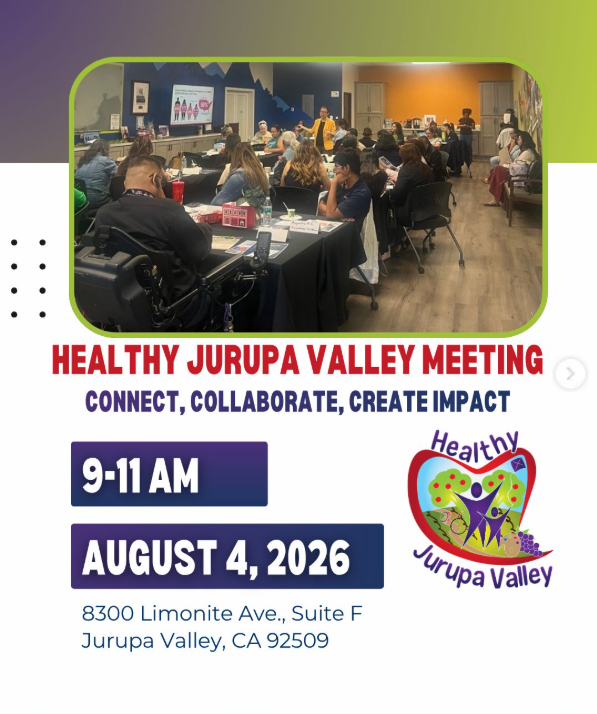 Healthy Jurupa Valley Meeting