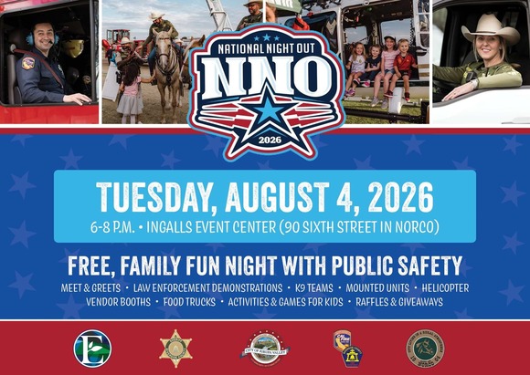 National Night Out - Cities of Eastvale, Jurupa Valley & Norco