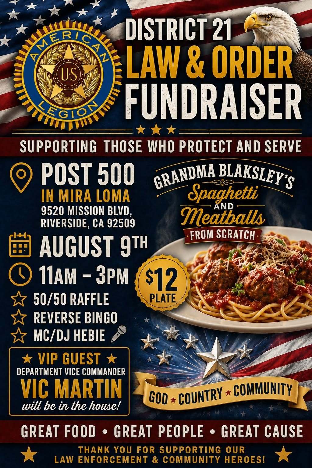 District 21 Fundraiser