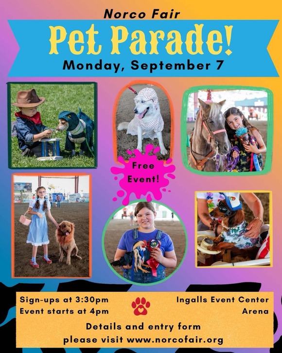 Norco Fair Pet Parade