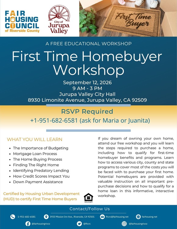 JV First TIme Homebuyer