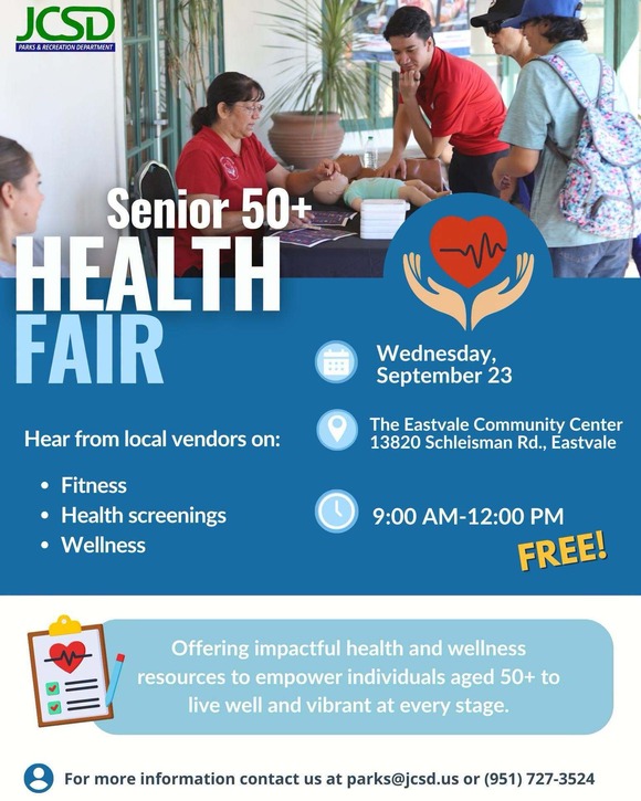JCSD Senior 50+ Health Fair
