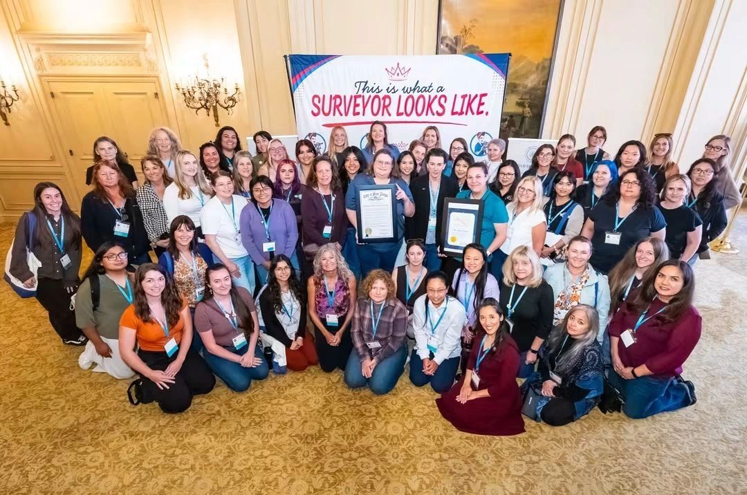 Surveyors at conference for women surveyors in San Diego