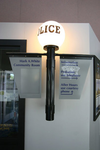 police department front counter
