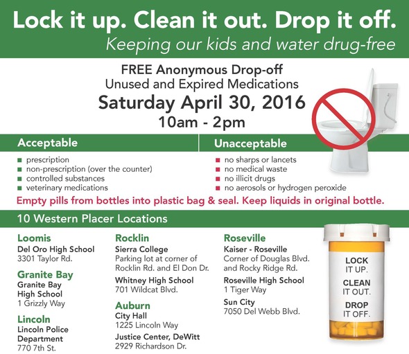 Spring medicine take back