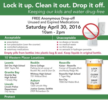 Spring medicine take back