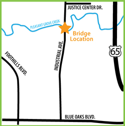 Industrial Ave Bridge Map