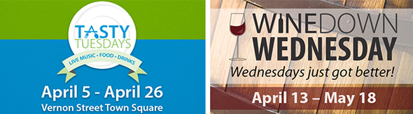 Tuesday and Wednesday events