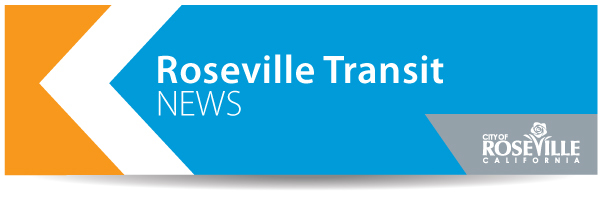Roseville Transit News header