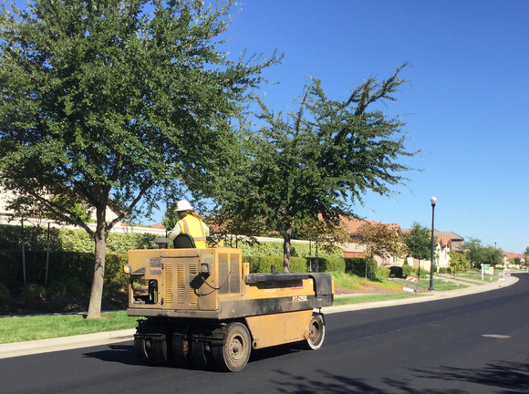 road resurfacing