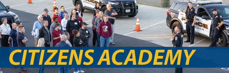 RPD Citizens Academy banner