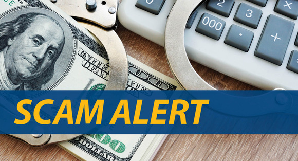 Scam alert banner image