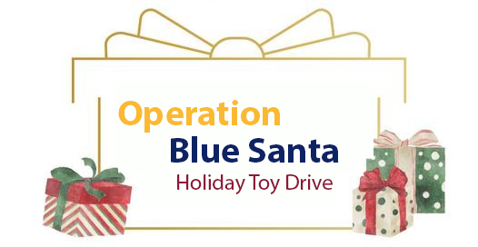 Operation Blue Santa toy drive