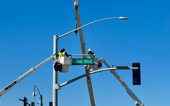 Photo of traffic signals