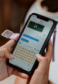 Texting cell phone PD