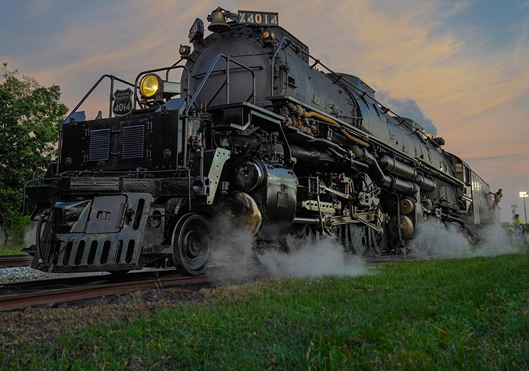 Photo of the Big Boy 4014 Locomotive