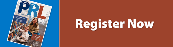 Register now graphic for the PRL Magazine