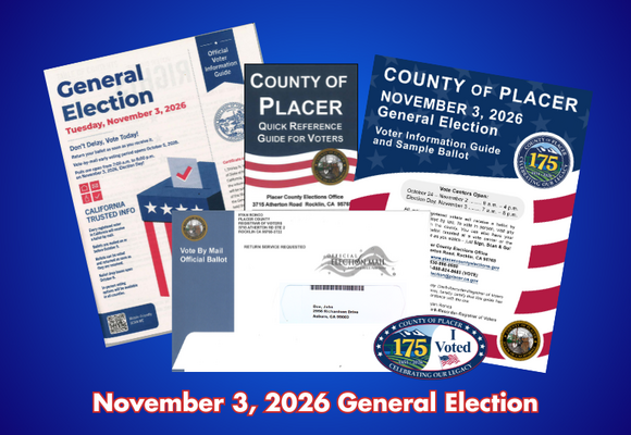 November 3, 2026, General Election