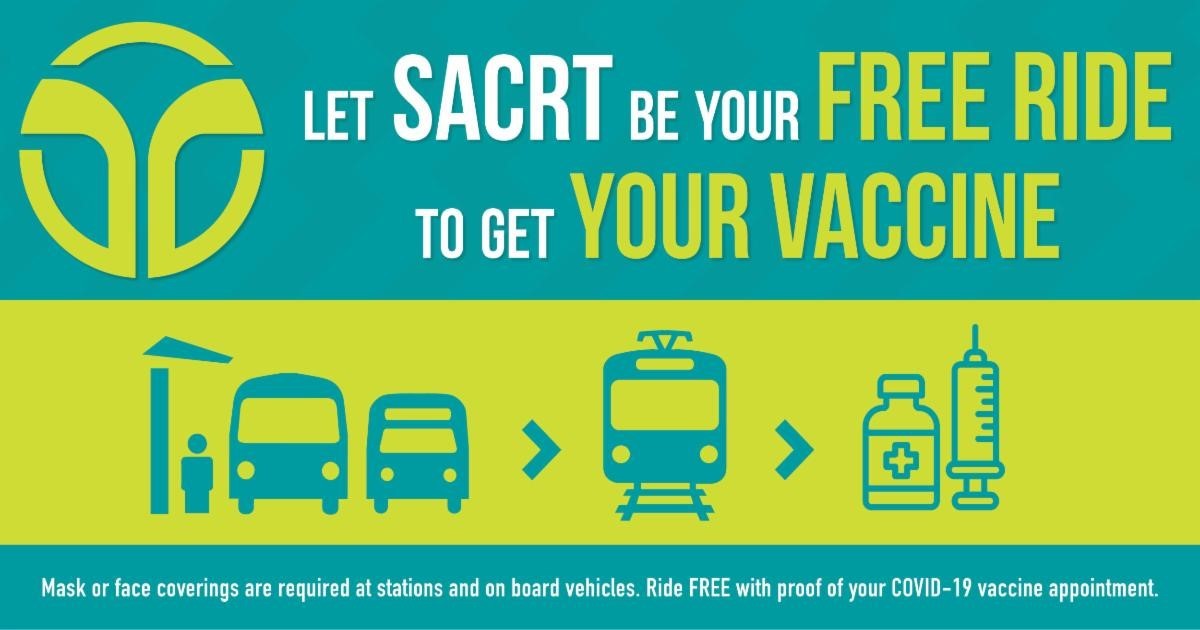 SacRT Vaccine Rides