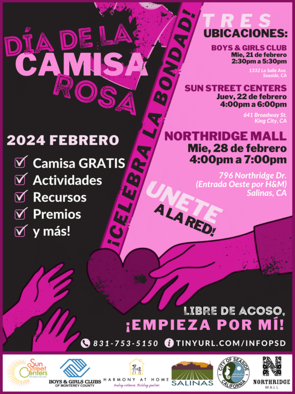 updated pink shirt day flyer