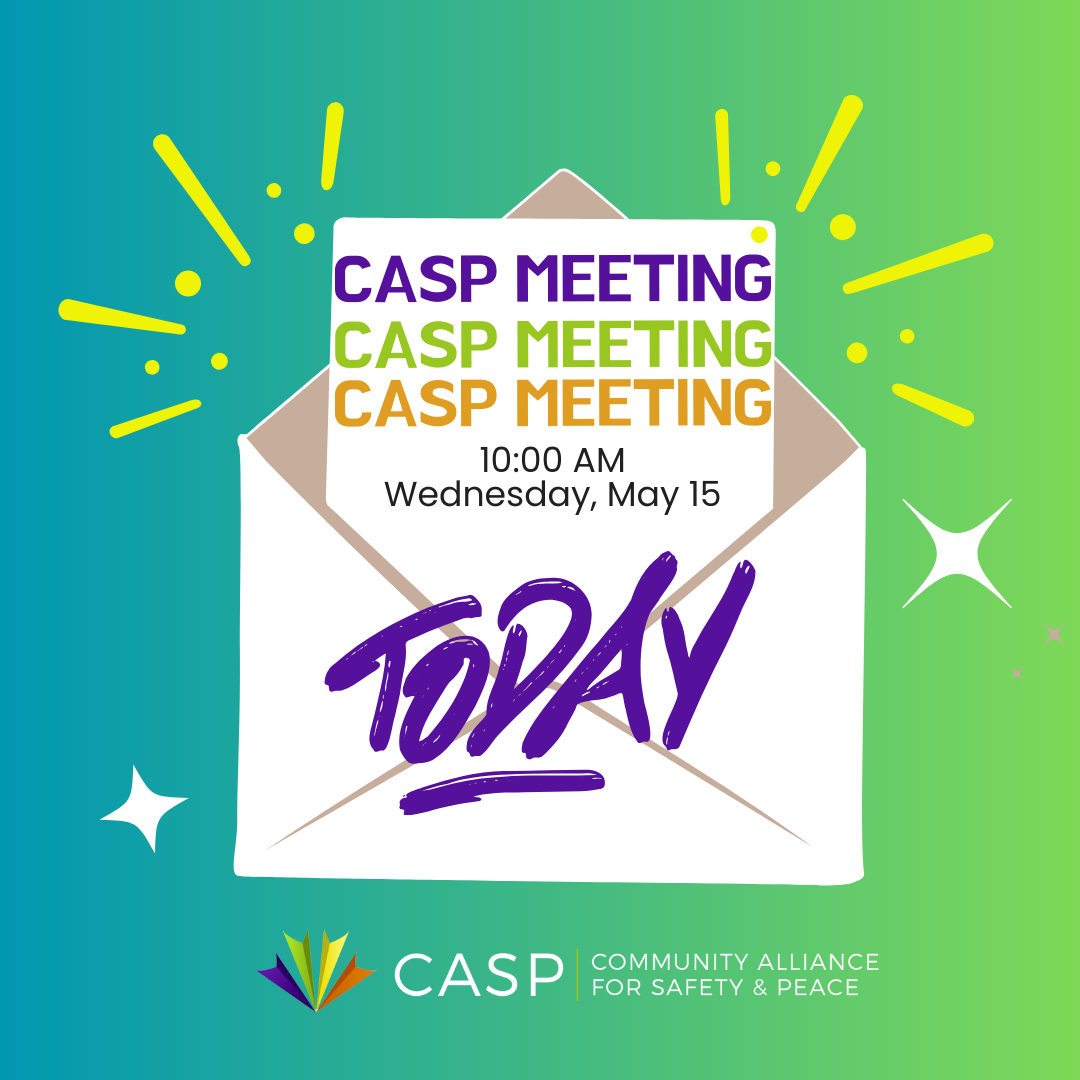 May 15 CASP Meeting