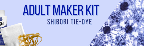 Adult Maker Kit: Shibori Tye-Dye