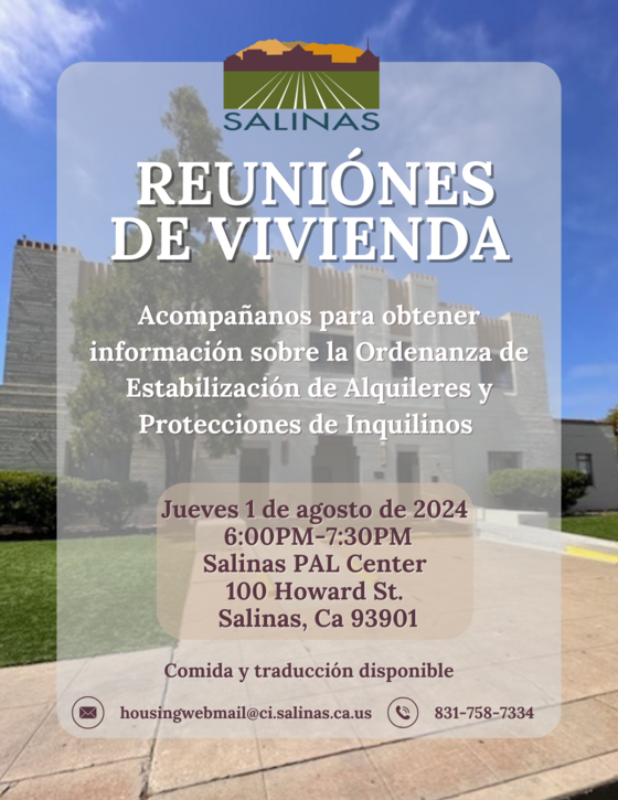 8/1 Housing Meeting_Spanish