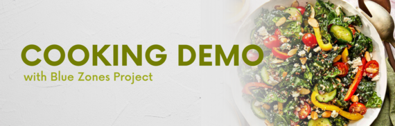 Cooking Demo with Blue Zones Project