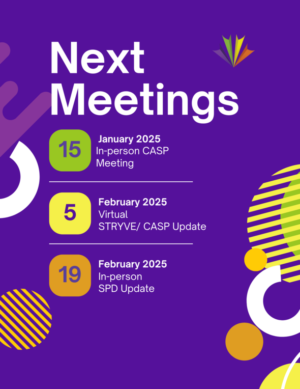 Future Meeting Dates: January 15th, February 5th, February 19th, 2025