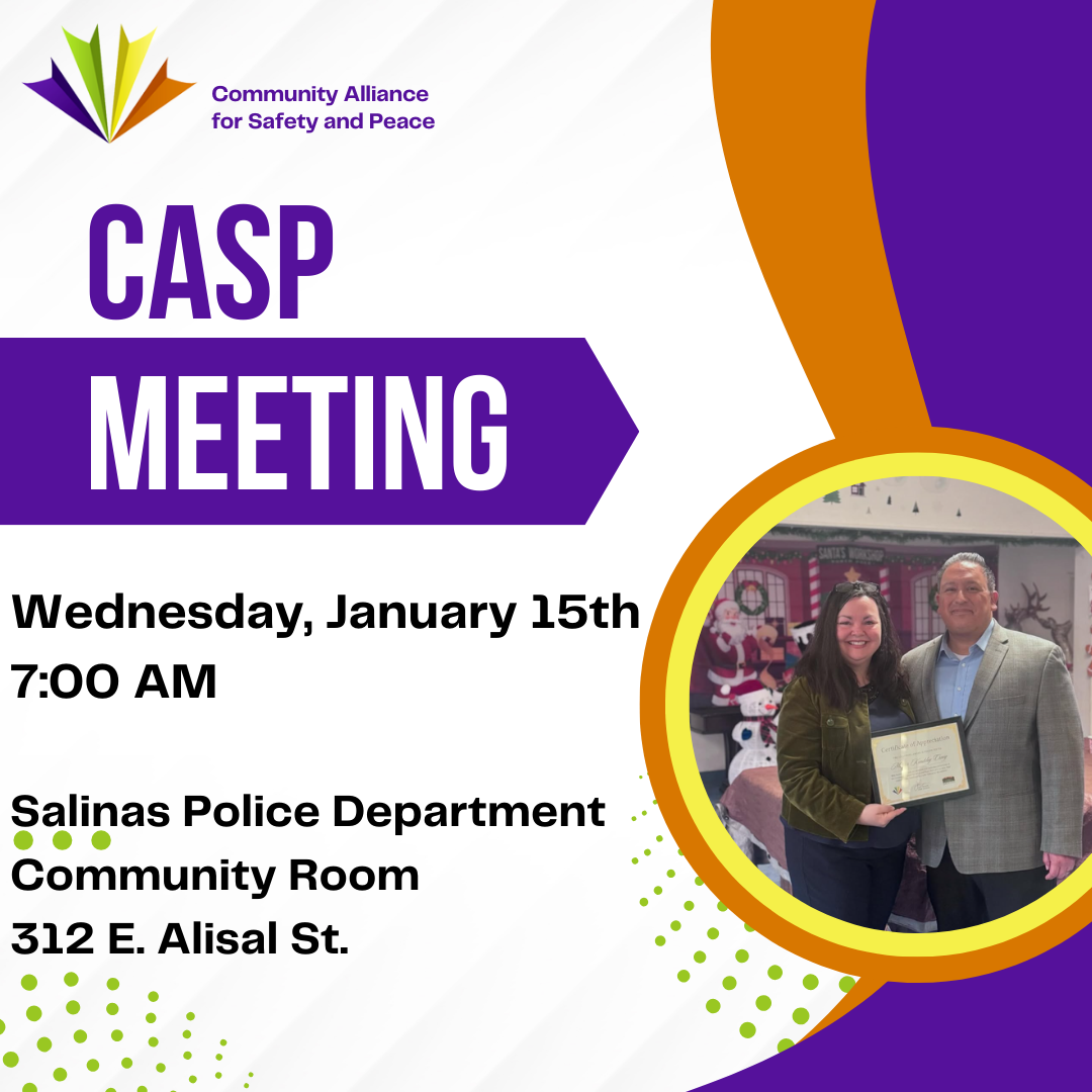 Jan 15 CASP Mtg