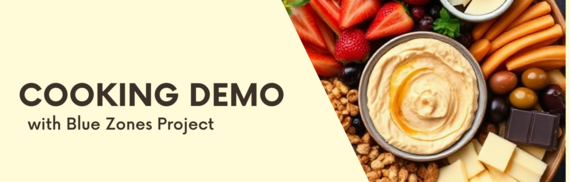 Cooking Demo with Blue Zones Project