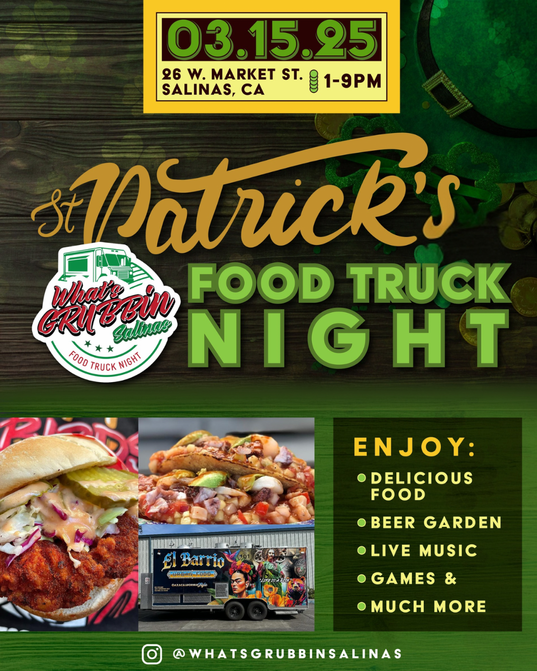 St. Patrick's Food Truck Night