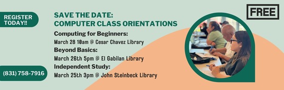 Save the Date: Computer Class Orientations