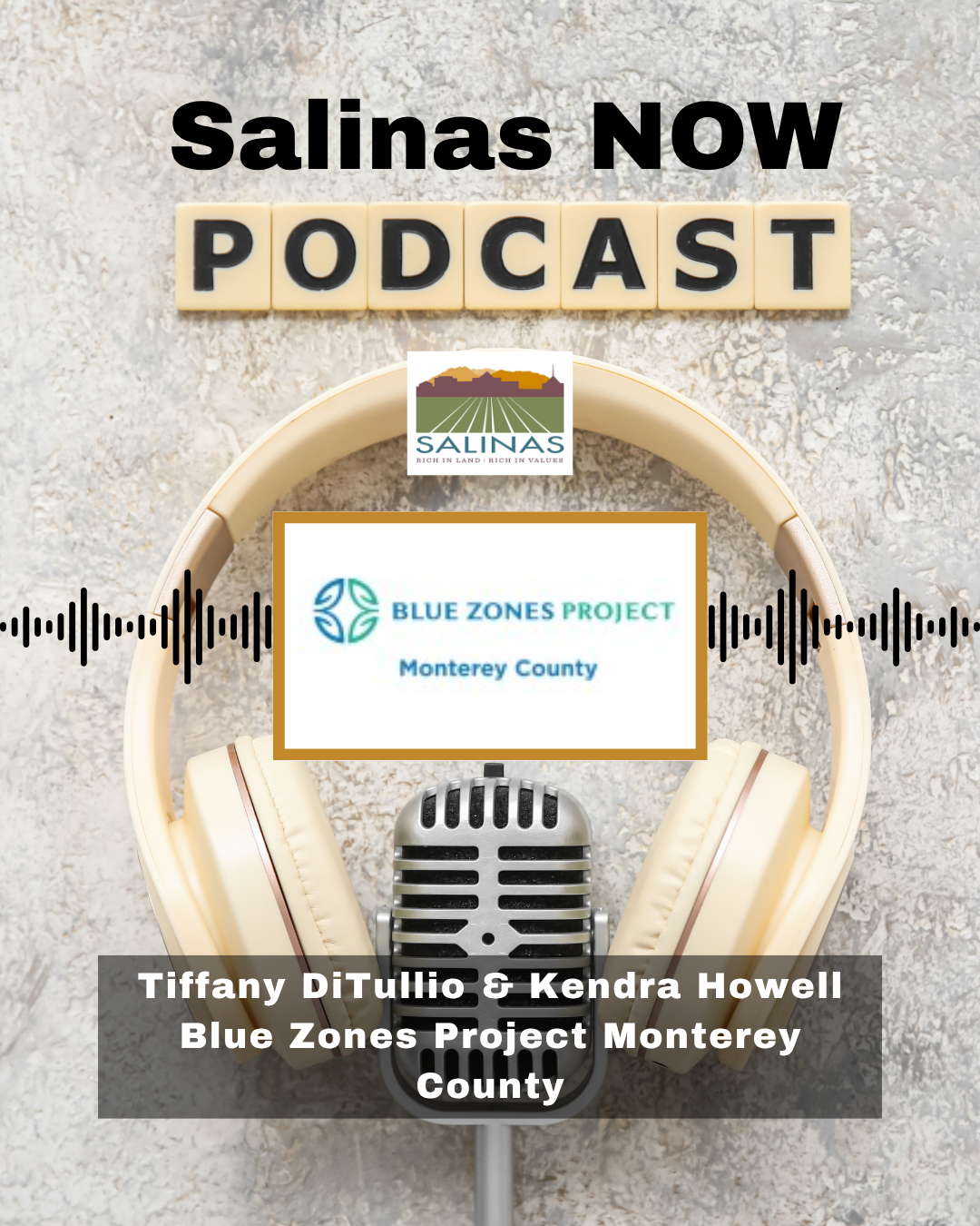 Salinas NOW Podcast cover for Blue Zones