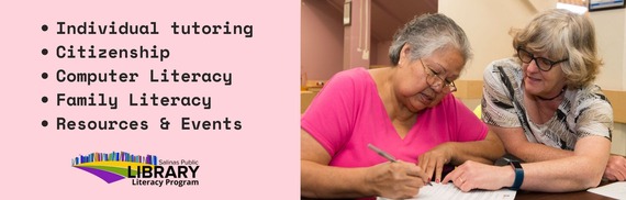 SPL Literacy Program - Individual tutoring - Citizenship - Computer literacy - Family literacy - Resources & Events