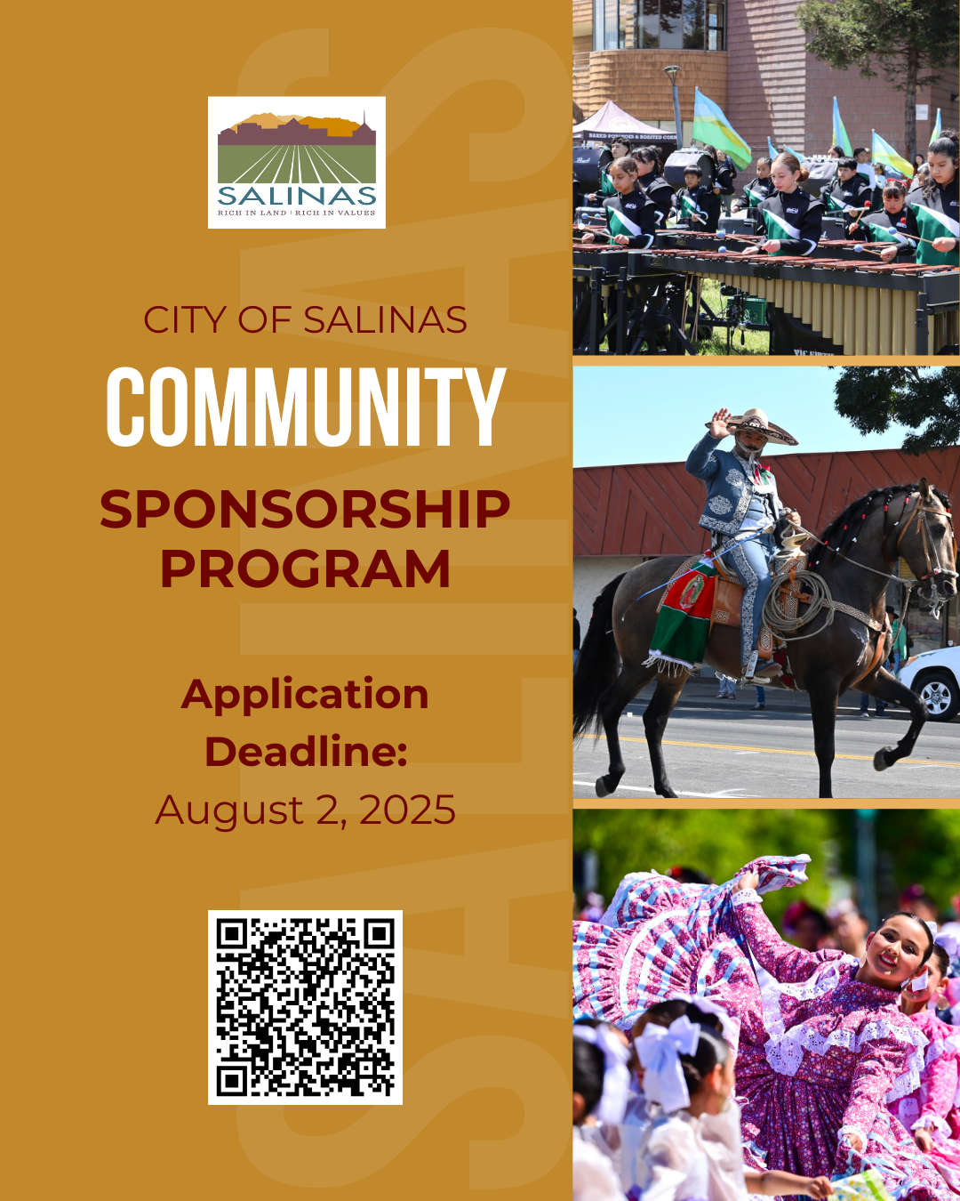 Community Sponsorship Flyer in Elgish