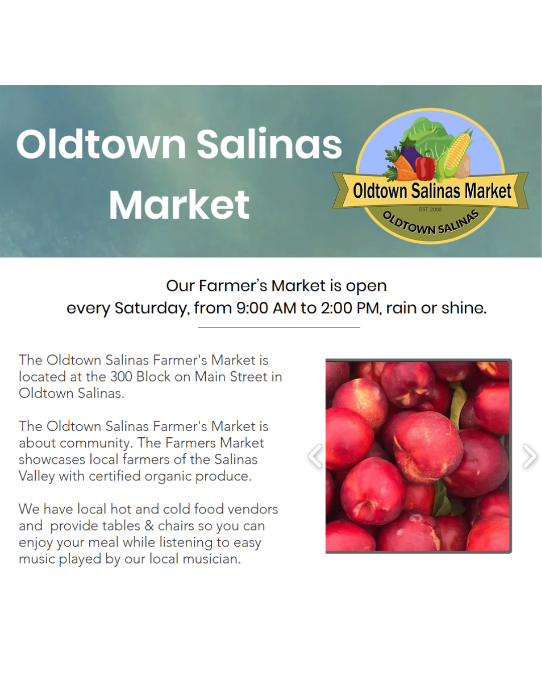 Oldtown Farmers Market