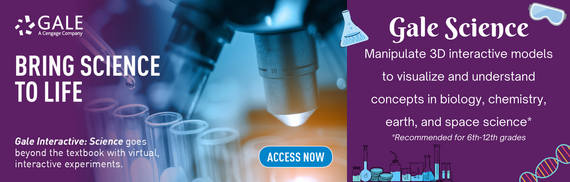 GaleSciencemanipulate3Dinteractivemodelstovisualizeandunderstandconceptsinbio,chem,earth,&spacescirecommendedfor6th-12thgrades