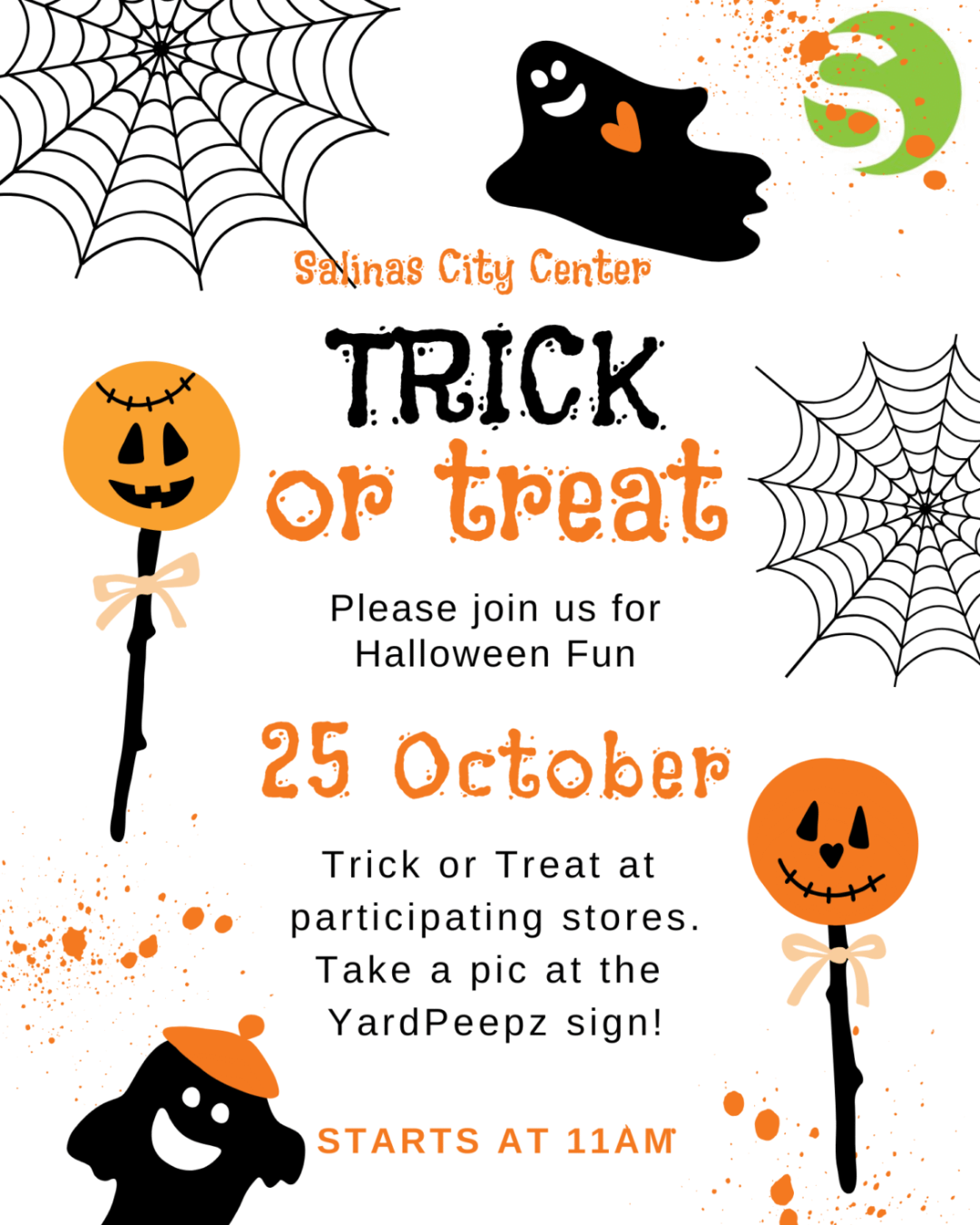 Downtown trick or treat