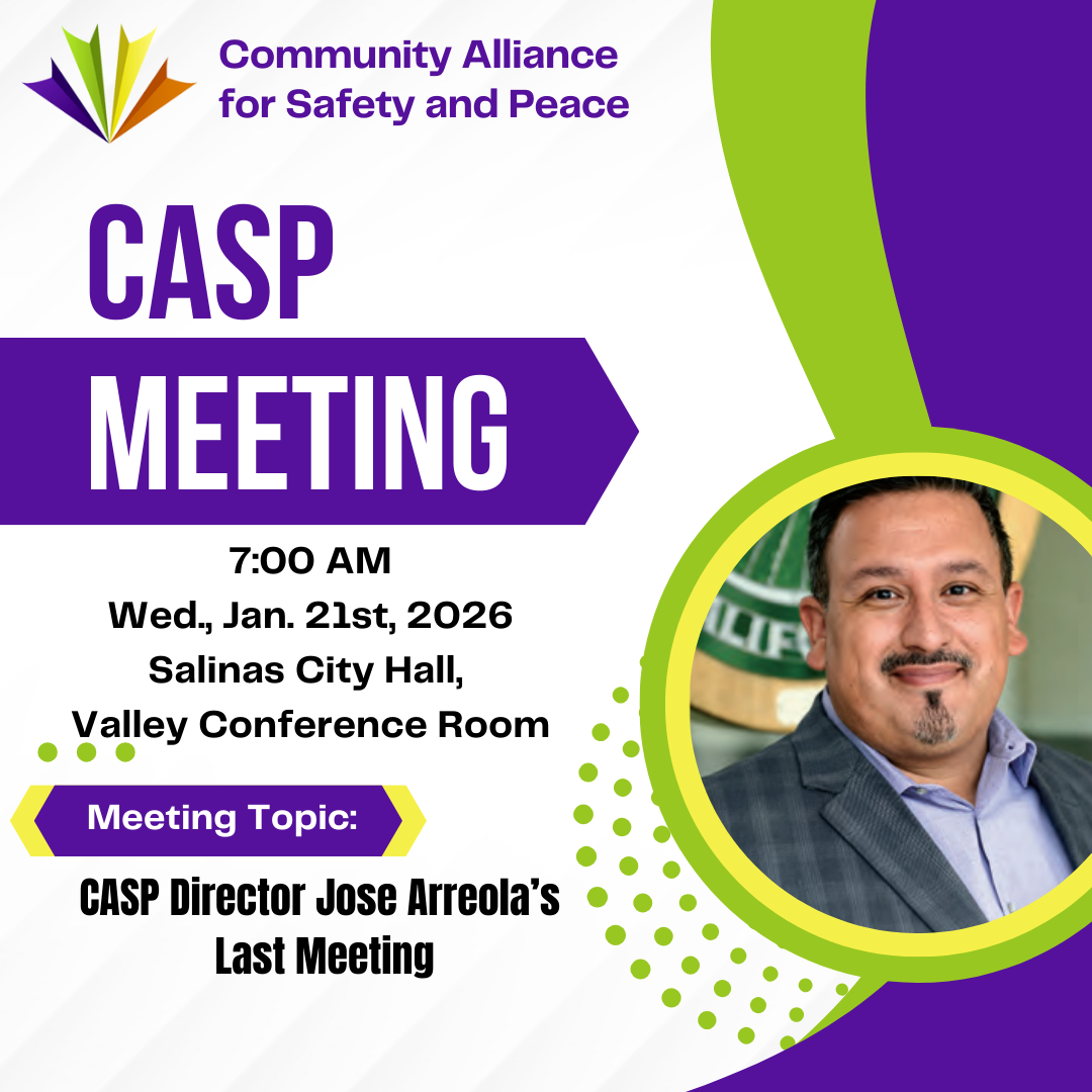 June 21 CASP Meeting Topic