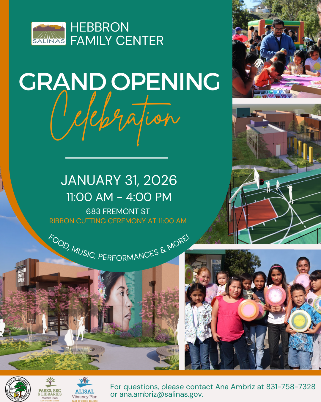 Hebbron Family Center Grand Opening