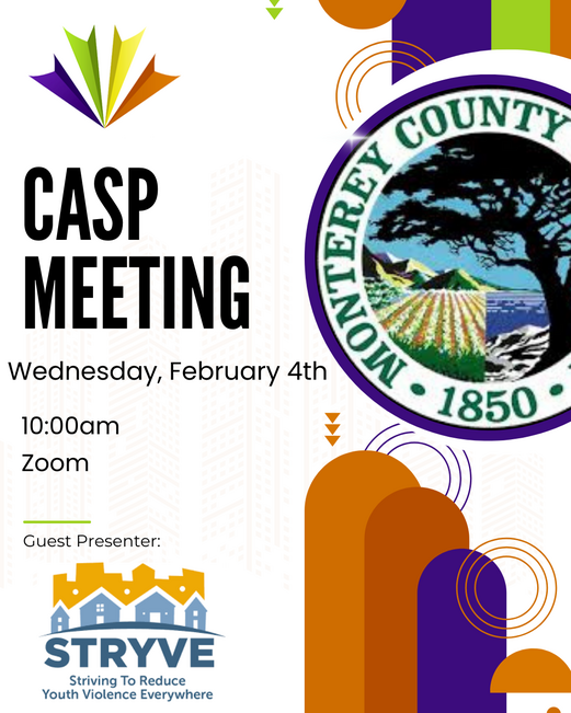 Flyer for CASP virtual meeting