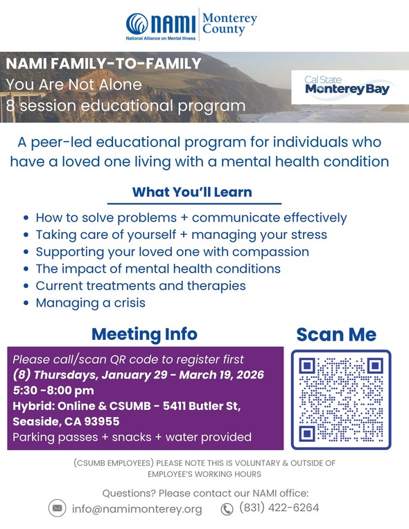 National Alliance for Mental Illness Flyer