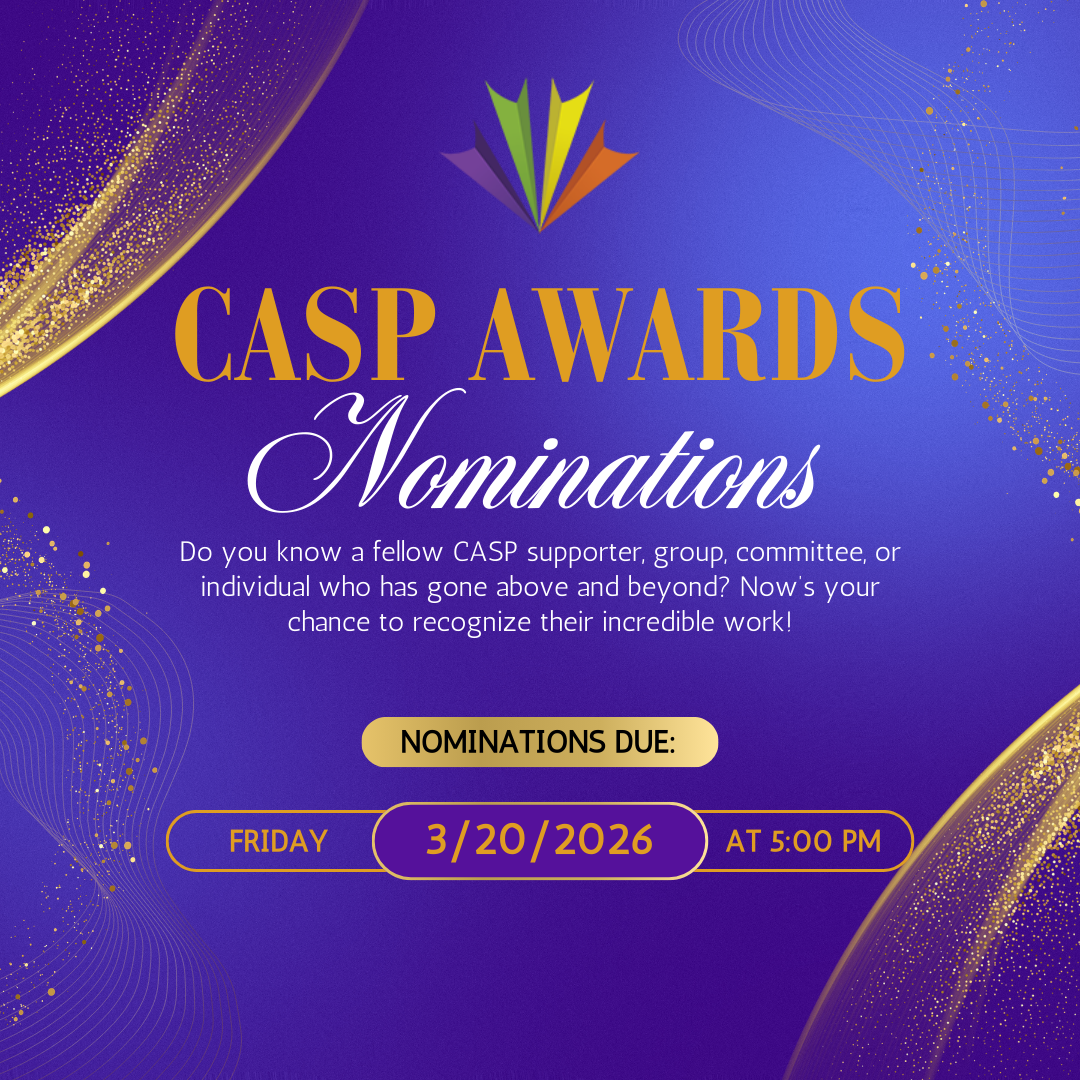 CASP Awards nominations flyer. 