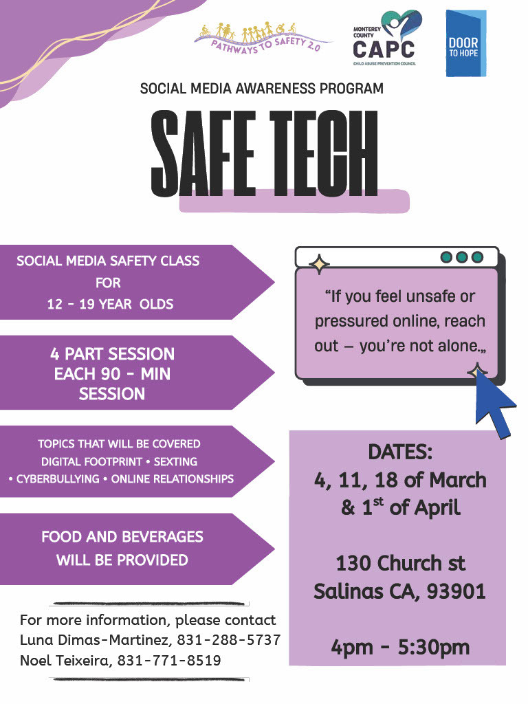 Safe tech Flyer