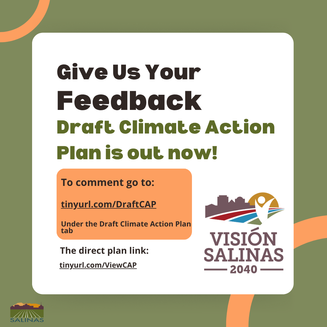 Draft Climate Action Plan Flyer