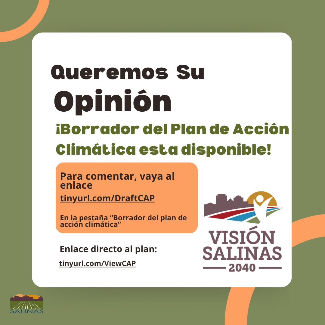 Borrador del Plan Accion Climatica folleto
