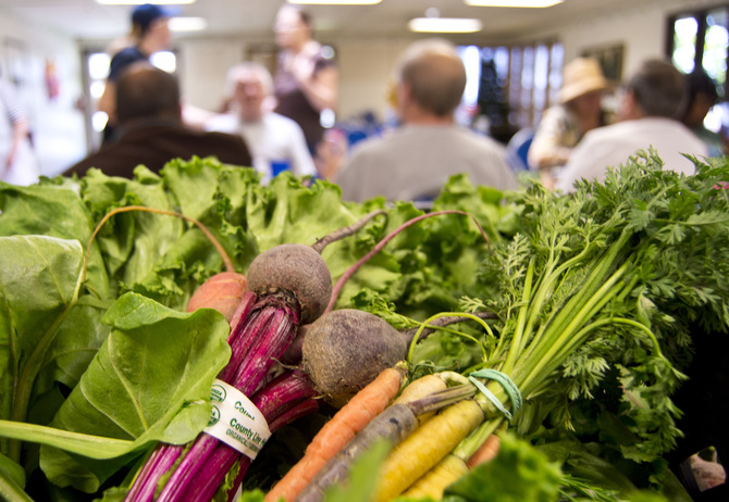 COMMUNITY NEWS: Supervisor Gives To Seniors To Save Downtown Farmshare